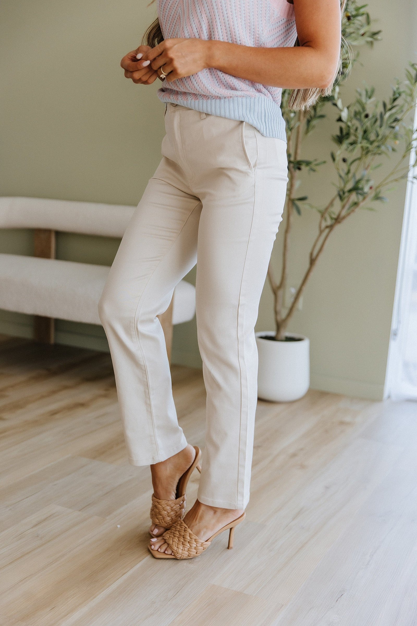 SALE - Francine Straight Fit Pants – Women’s Office Wear Trousers - Image 14