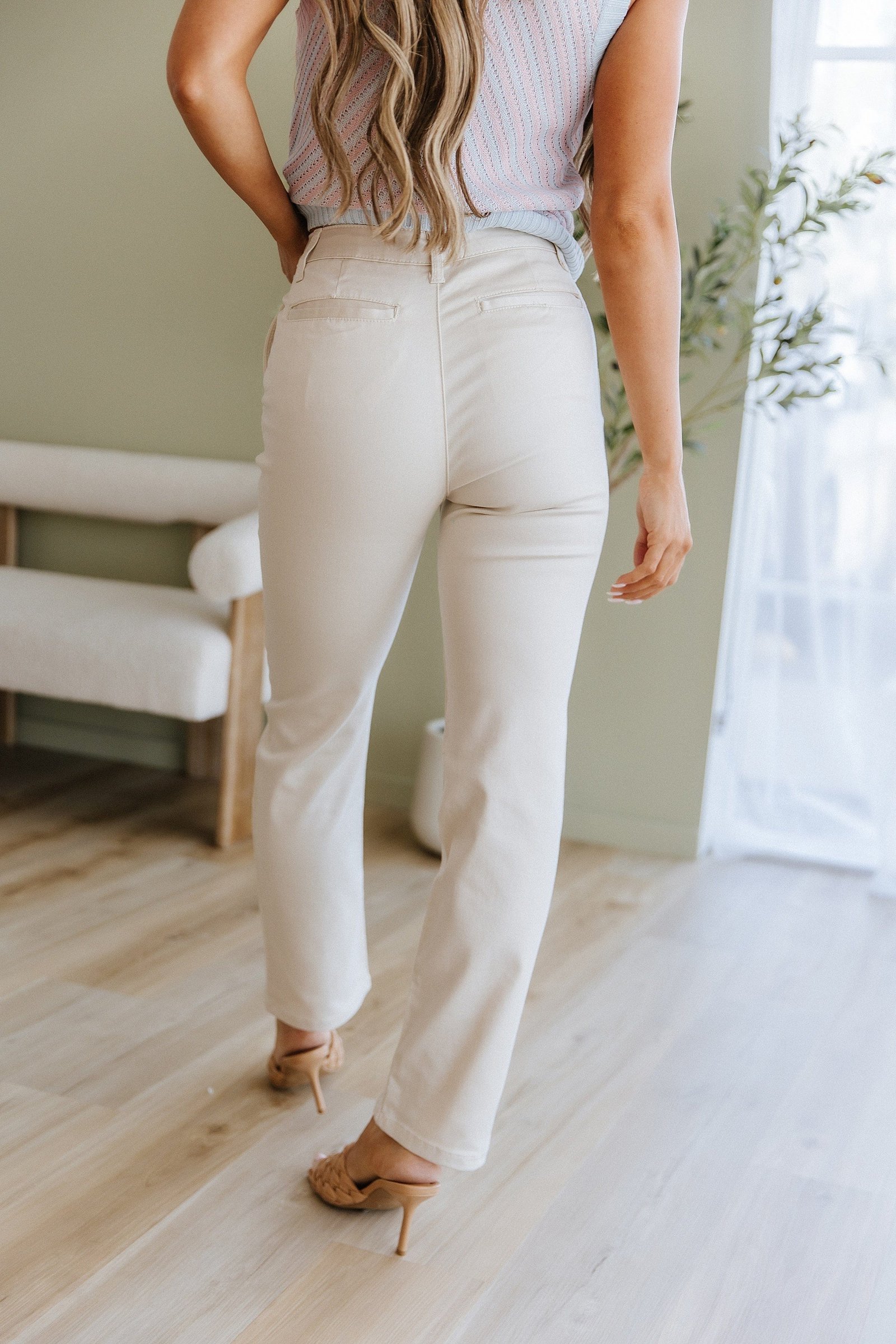 SALE - Francine Straight Fit Pants – Women’s Office Wear Trousers - Image 15