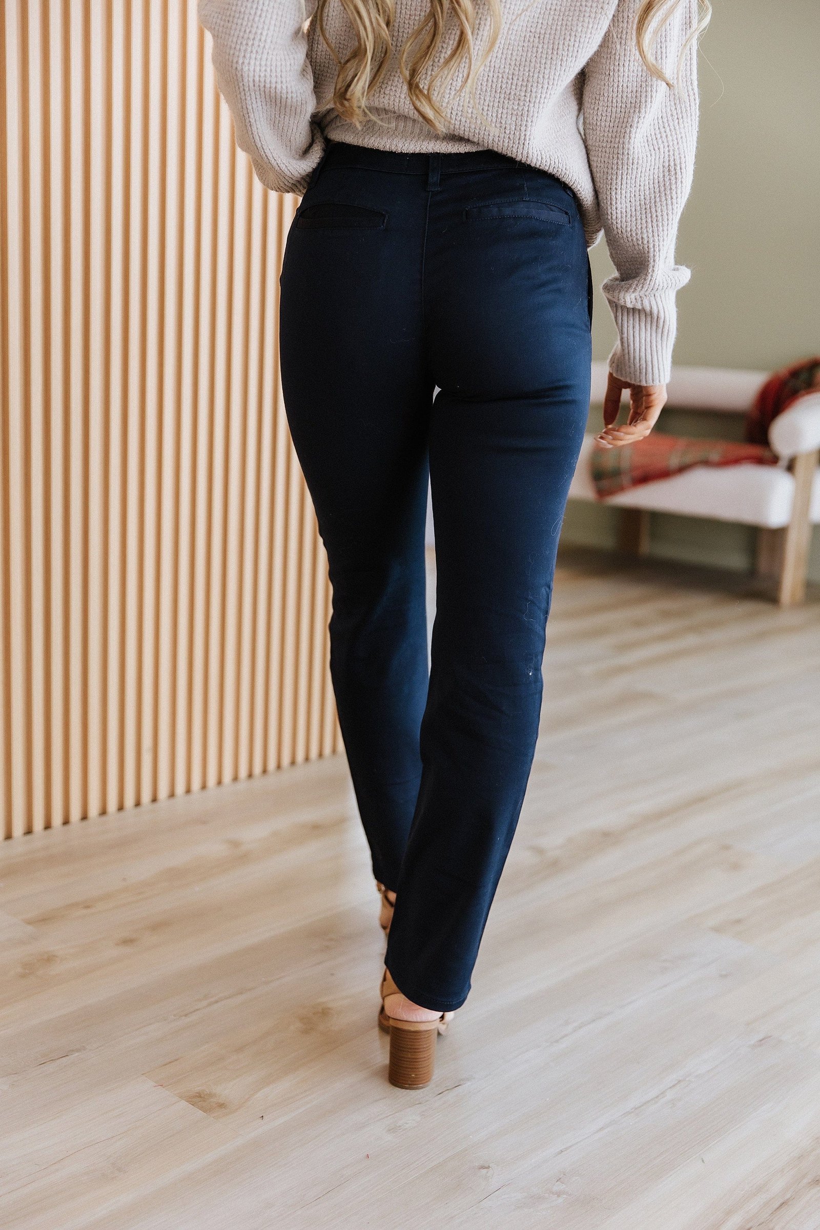 SALE - Francine Straight Fit Pants – Women’s Office Wear Trousers - Image 19