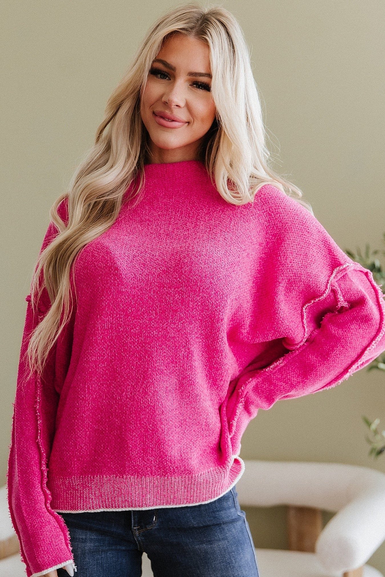 SALE - Frankie Chenille Sweater - Image 4